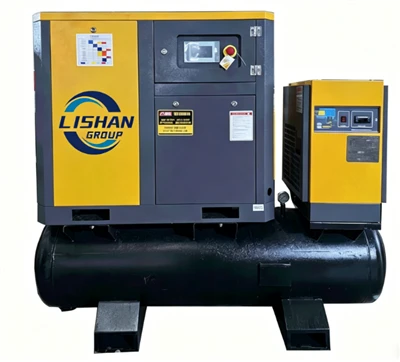 Compresor de aer cu șurub rotativ 4 în 1 de 22 kW pentru tăiere cu laser